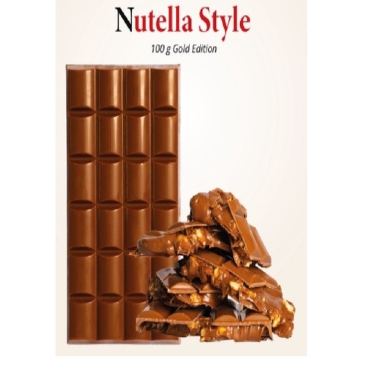 Nutella-stijl Chocolade 100gr